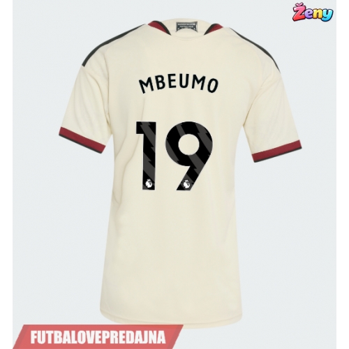 Lacne Ženy Futbalové dres Manchester United Bryan Mbeumo #19 2026-27 Krátky Rukáv - Tretina